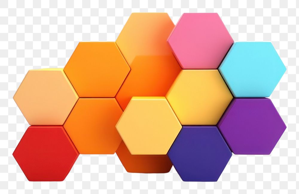 PNG Backgrounds hexagon toy creativity. 