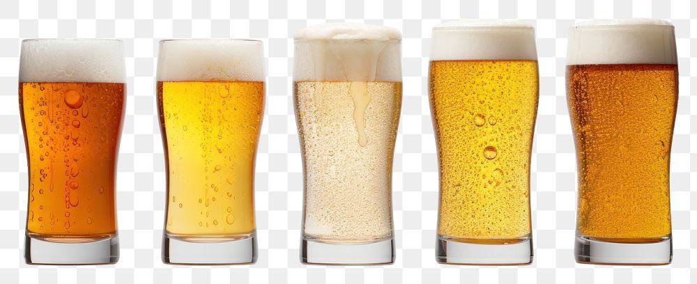 PNG Beer glass drink lager transparent background