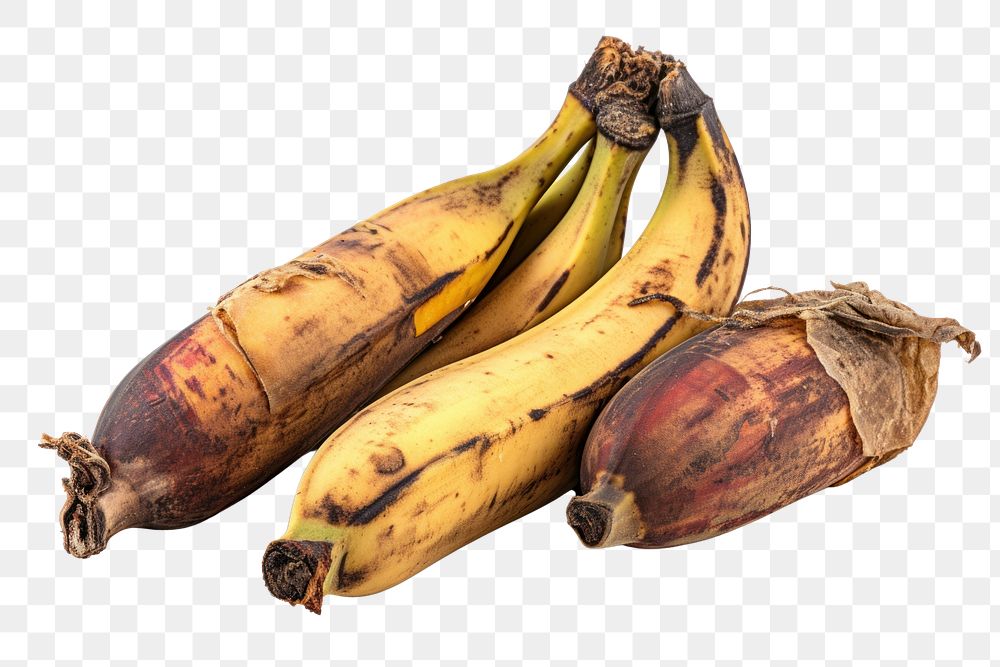 PNG Banana plant food white background. AI generated Image by rawpixel.