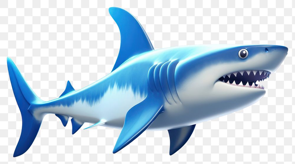 PNG Shark cartoon animal fish. | Premium PNG - rawpixel