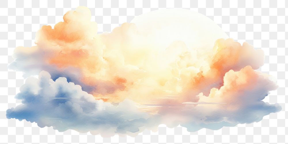 PNG Cloud backgrounds outdoors nature transparent background