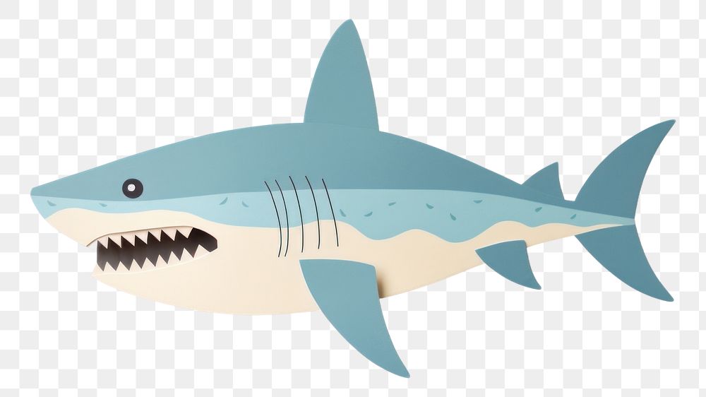 PNG Shark animal fish representation. AI generated Image by rawpixel.