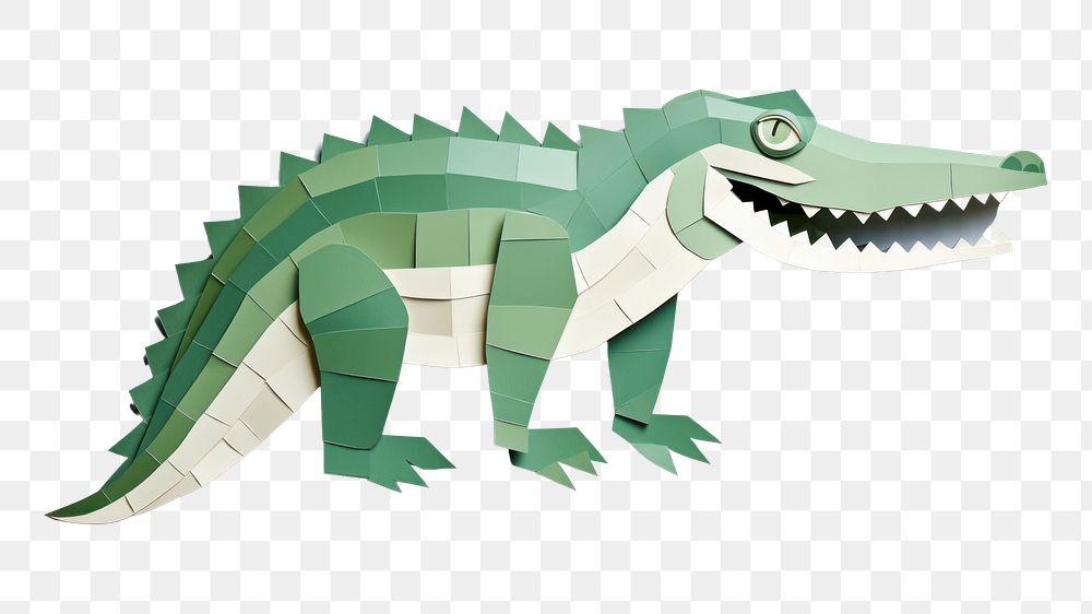 PNG Alligator dinosaur reptile animal. AI generated Image by rawpixel.