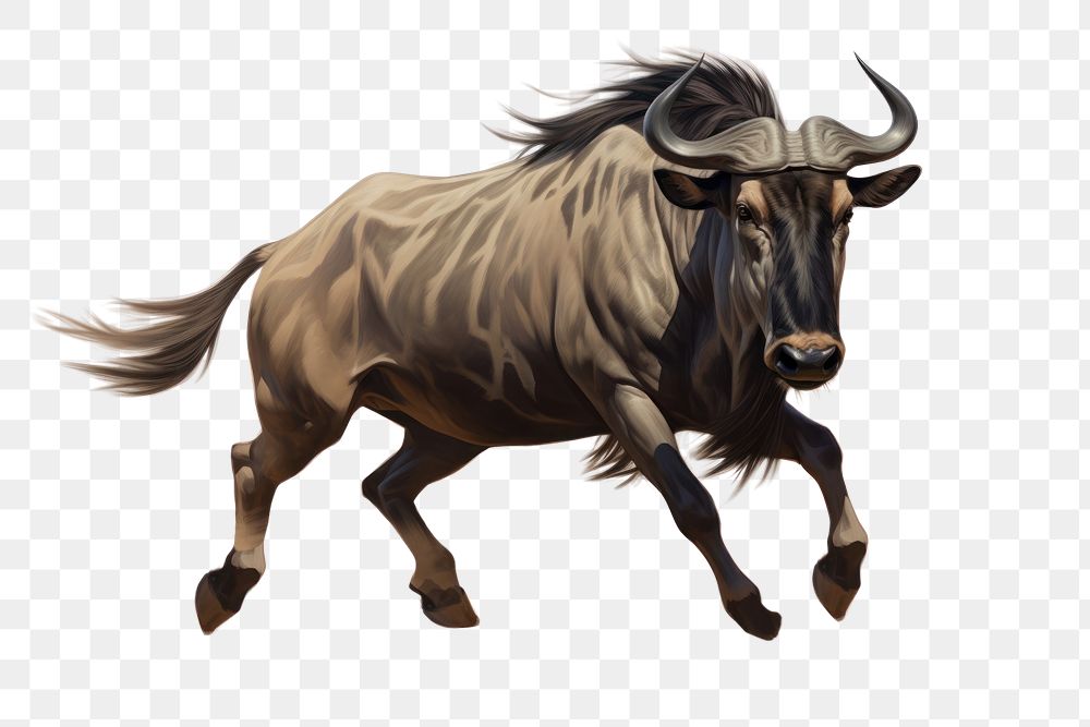 Livestock buffalo mammal animal. AI generated Image by rawpixel.