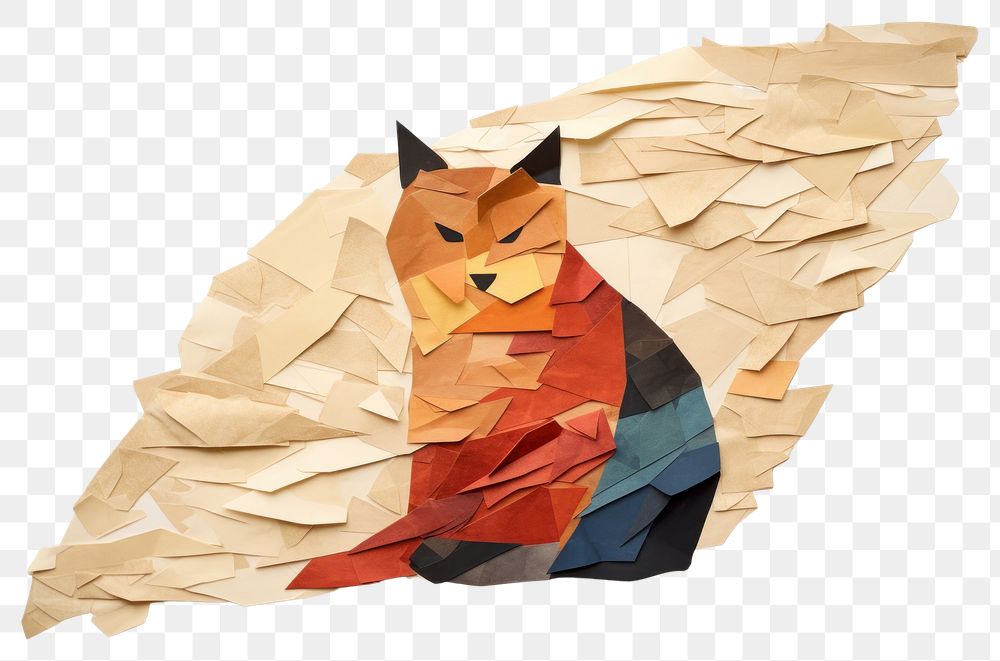 PNG Paper art origami representation. AI generated Image by rawpixel.