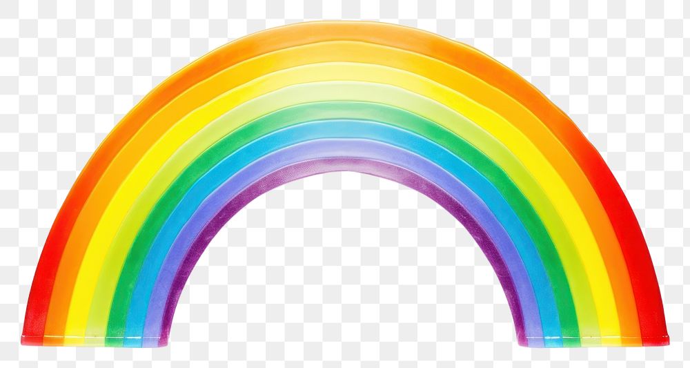 PNG Rainbow nature white background refraction. 