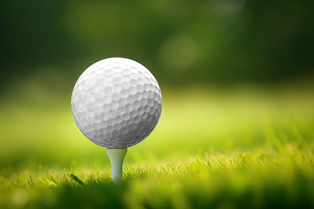 Golf ball, png transparent mockup