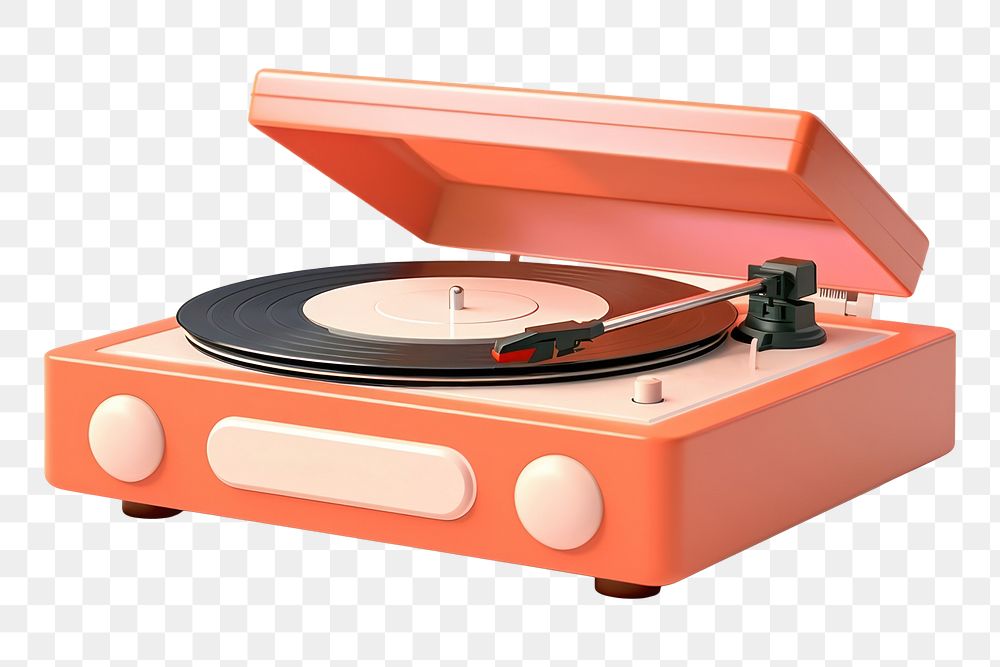 PNG Electronics turntable gramophone technology. AI generated Image by rawpixel.