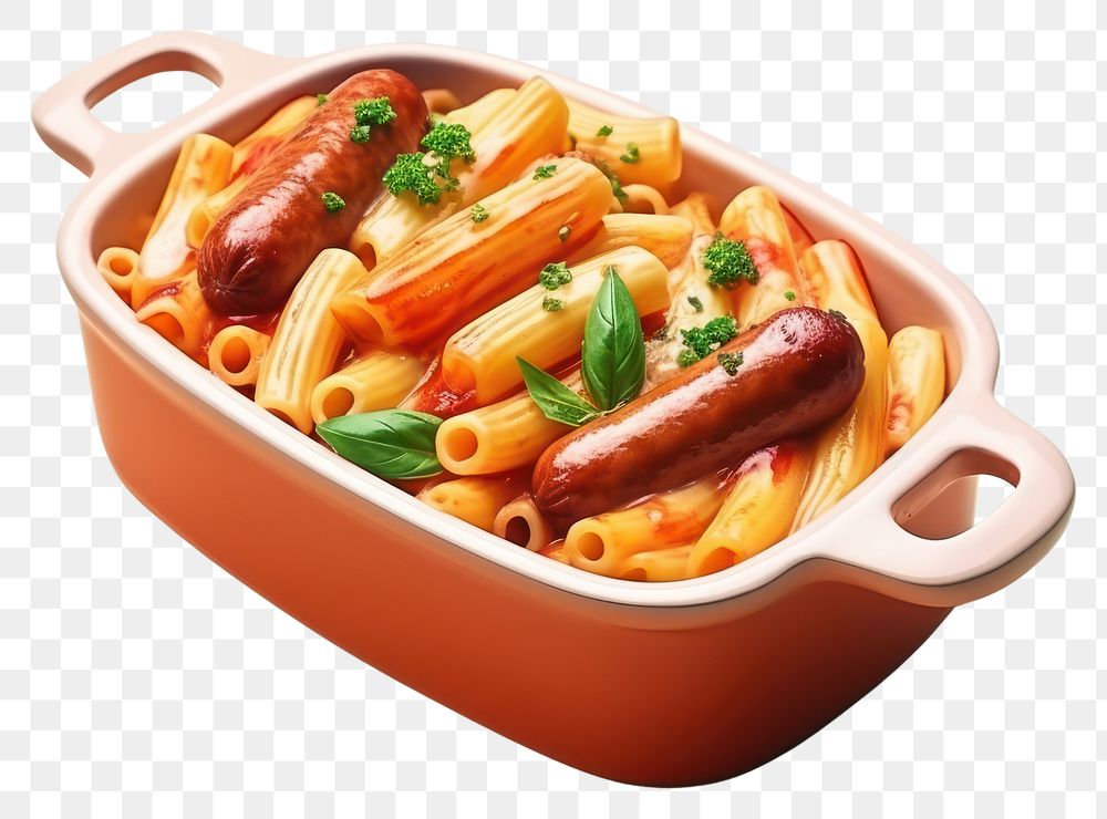 PNG Pasta sausage food vegetable. AI generated Image by rawpixel.