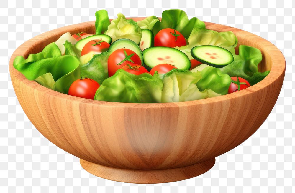 PNG Bowl salad food wood. 