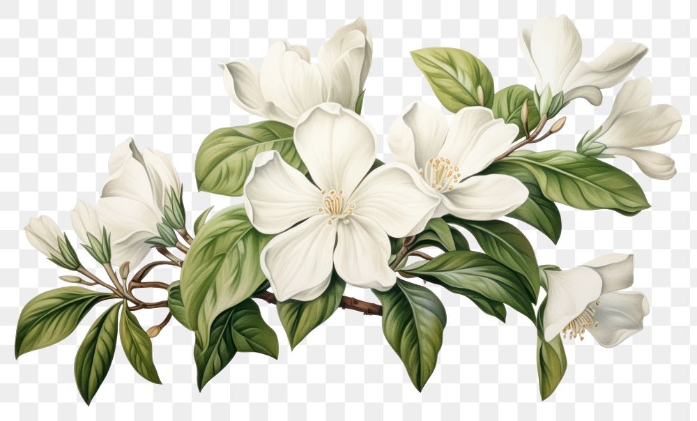 PNG Flower blossom plant white. .