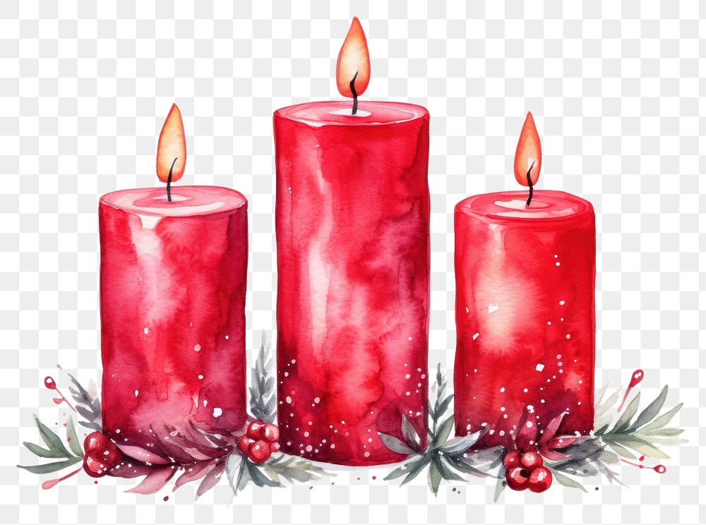 PNG Candle christmas transparent background illuminated. AI generated Image by rawpixel.
