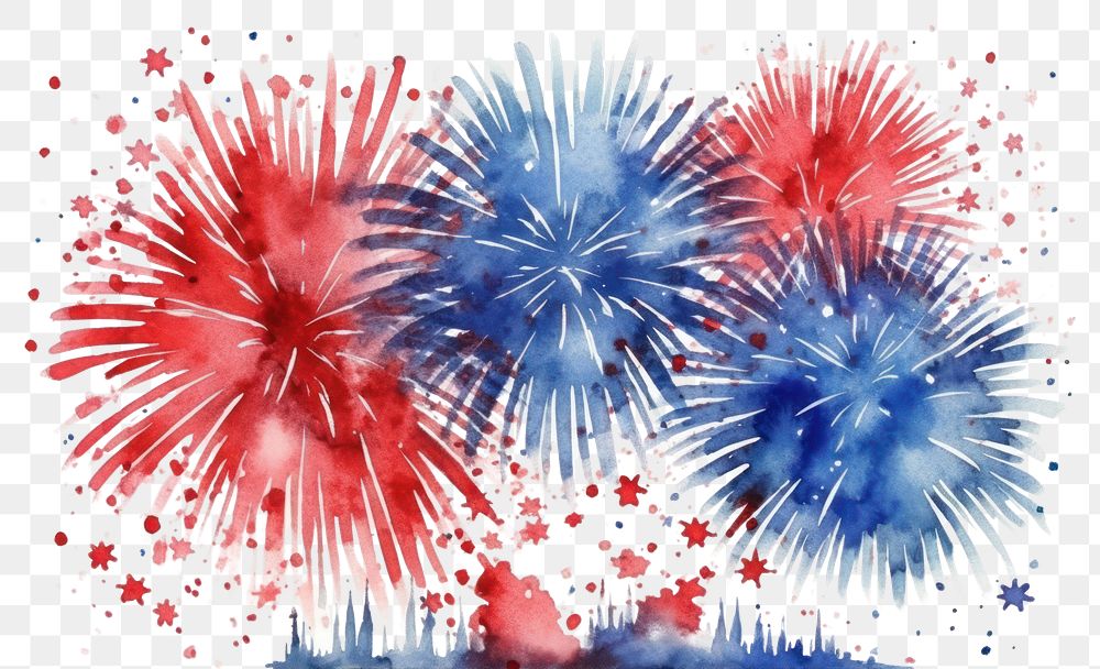 PNG Fireworks transparent background illuminated celebration. AI generated Image by rawpixel.