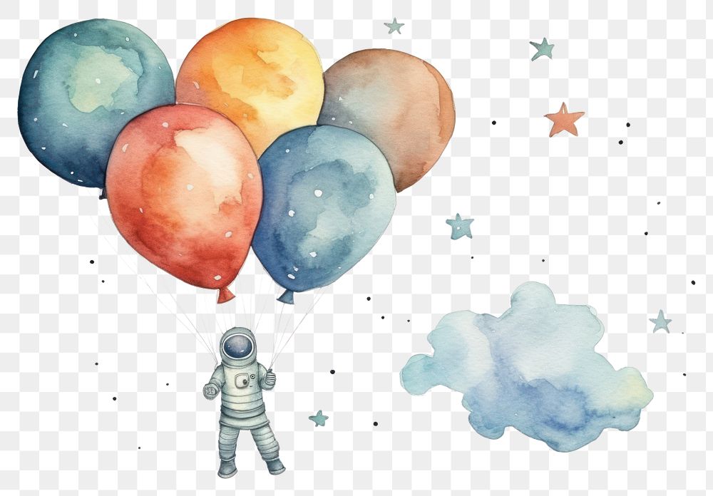 PNG Outdoors balloon cartoon space. AI generated Image by rawpixel.