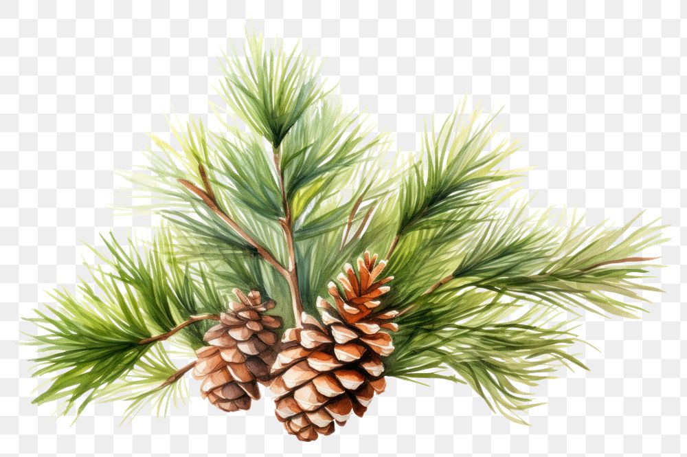 PNG Pine plant tree transparent background. .