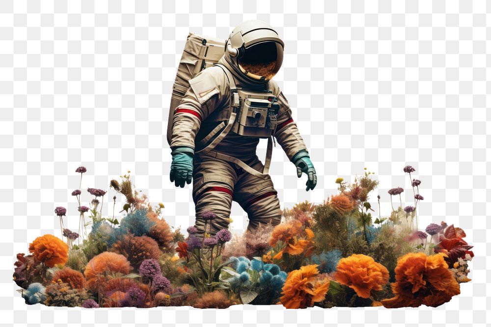 PNG Astronaut clothing outdoors apparel. AI generated Image by rawpixel.