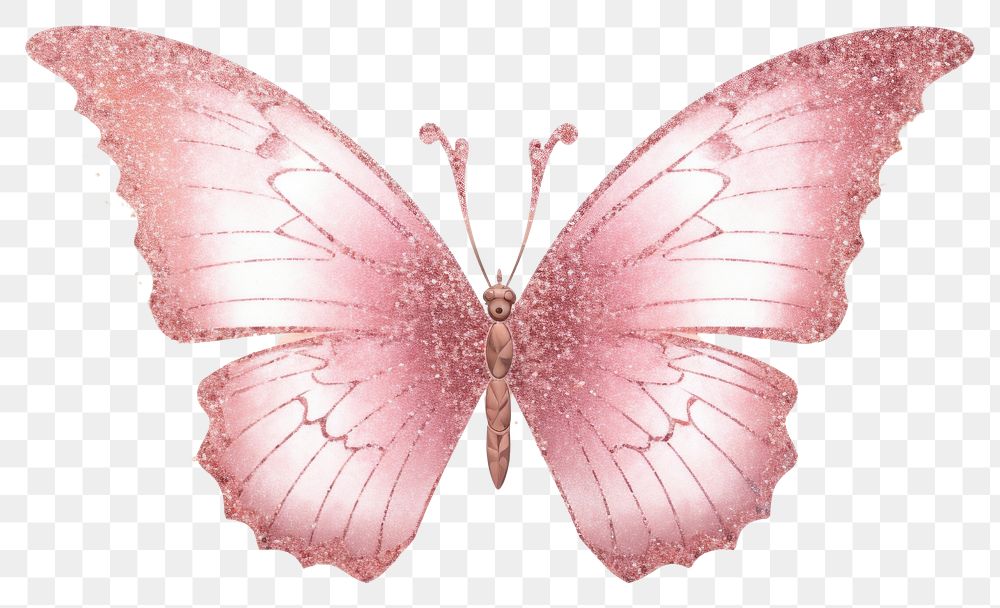 PNG Butterfly insect animal pink. AI generated Image by rawpixel.