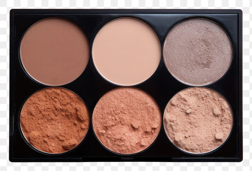 PNG Palette cosmetics variation powder. AI generated Image by rawpixel.