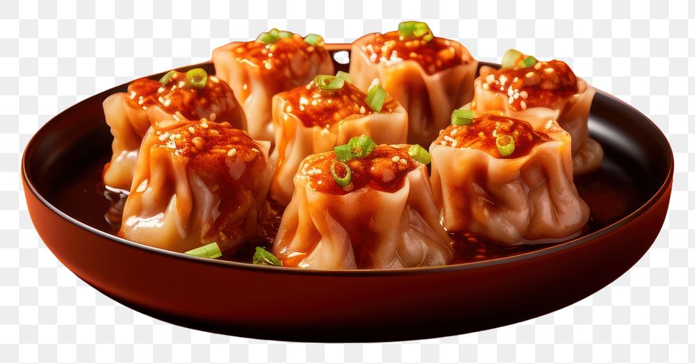 PNG Food meal dish xiaolongbao. AI generated Image by rawpixel.