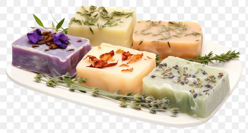 PNG Dessert food herb soap. AI generated Image by rawpixel.