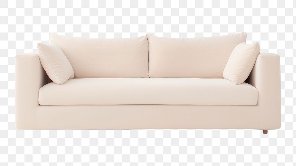 PNG  Furniture cushion pillow sofa. AI generated Image by rawpixel.