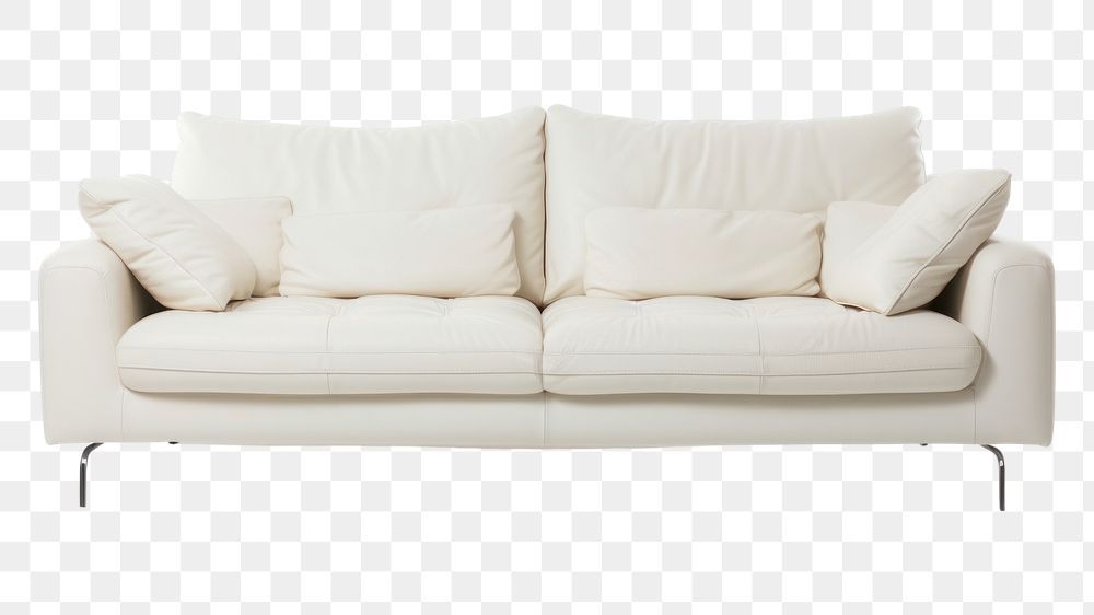 PNG  Furniture cushion pillow white. AI generated Image by rawpixel.