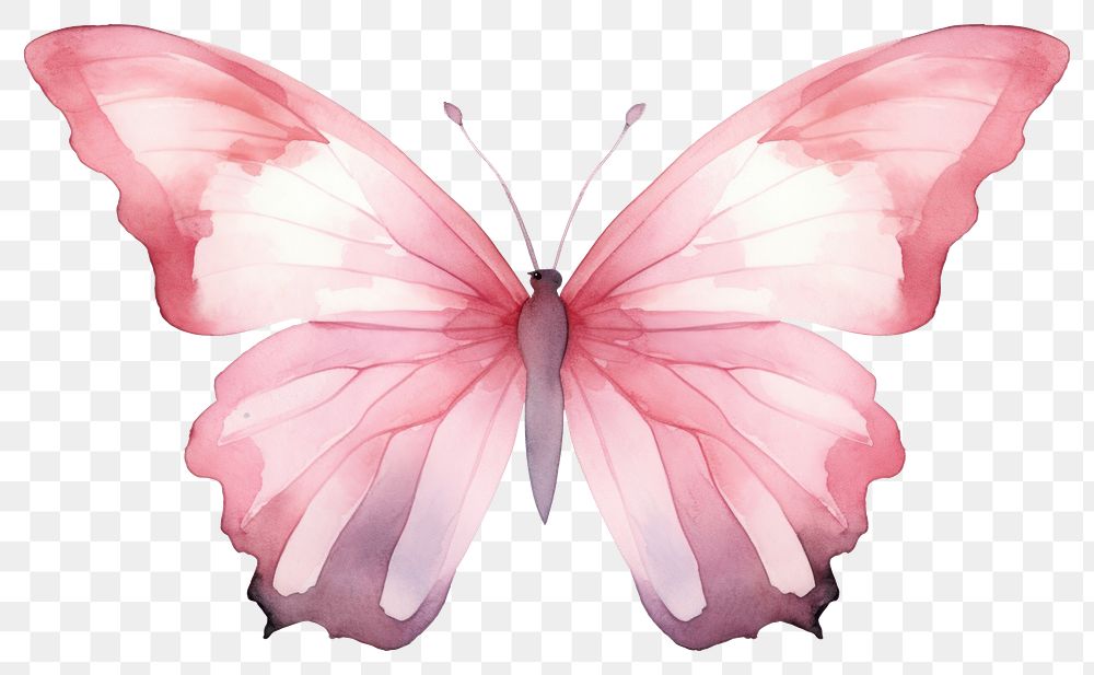 PNG Butterfly animal petal plant. AI generated Image by rawpixel.