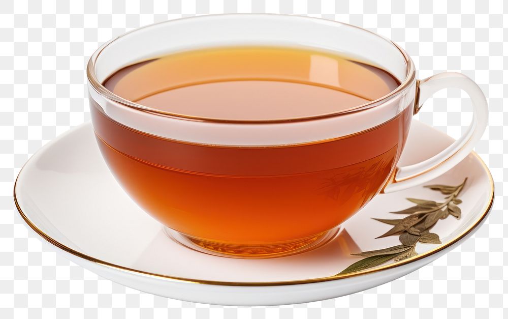 PNG Tea cup saucer drink transparent background