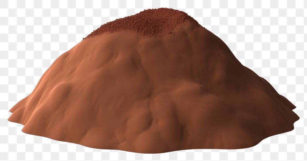 PNG Dessert transparent background chocolate grassland. AI generated Image by rawpixel.