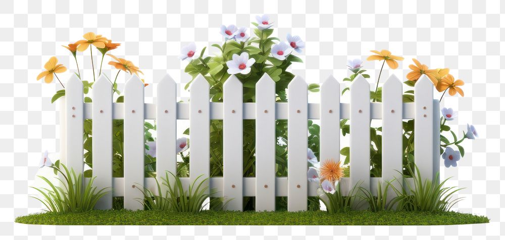 PNG Fence outdoors nature garden. AI generated Image by rawpixel.