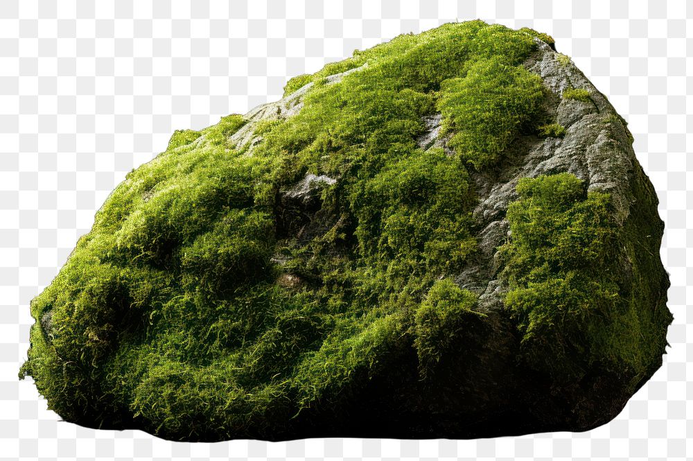 PNG Moss rock nature plant
