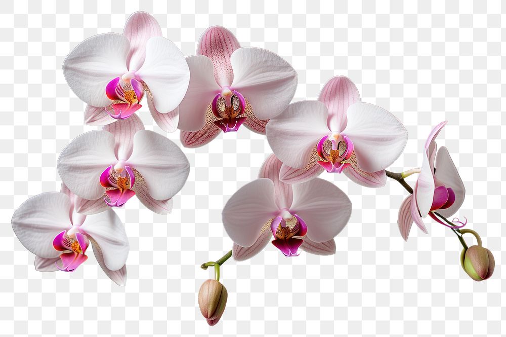 PNG Orchid nature flower petal. AI generated Image by rawpixel.
