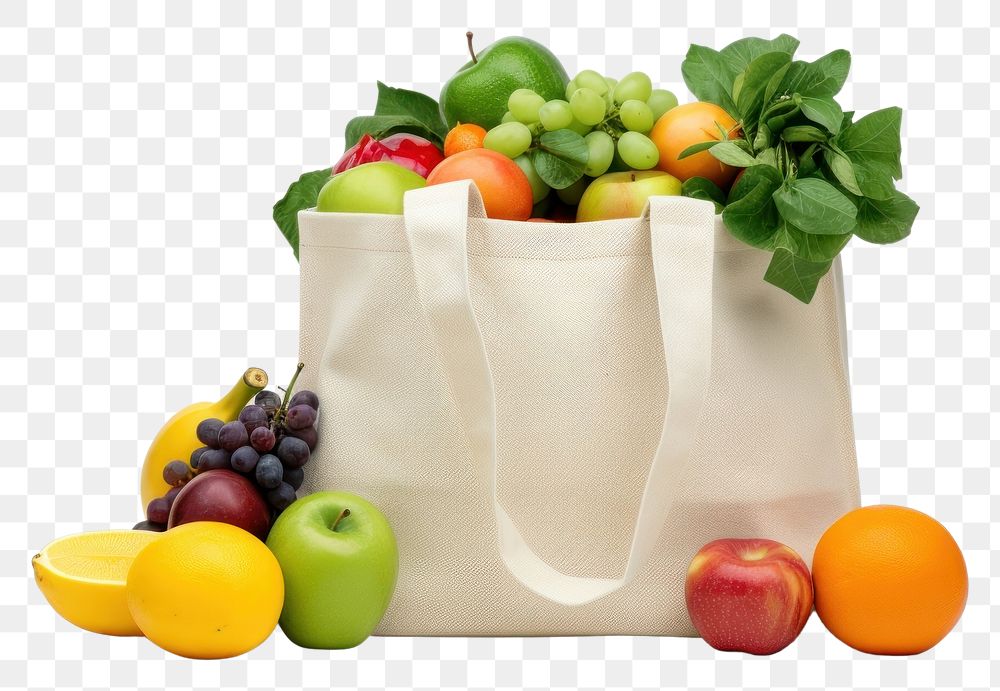 PNG Fruit bag handbag organic. 