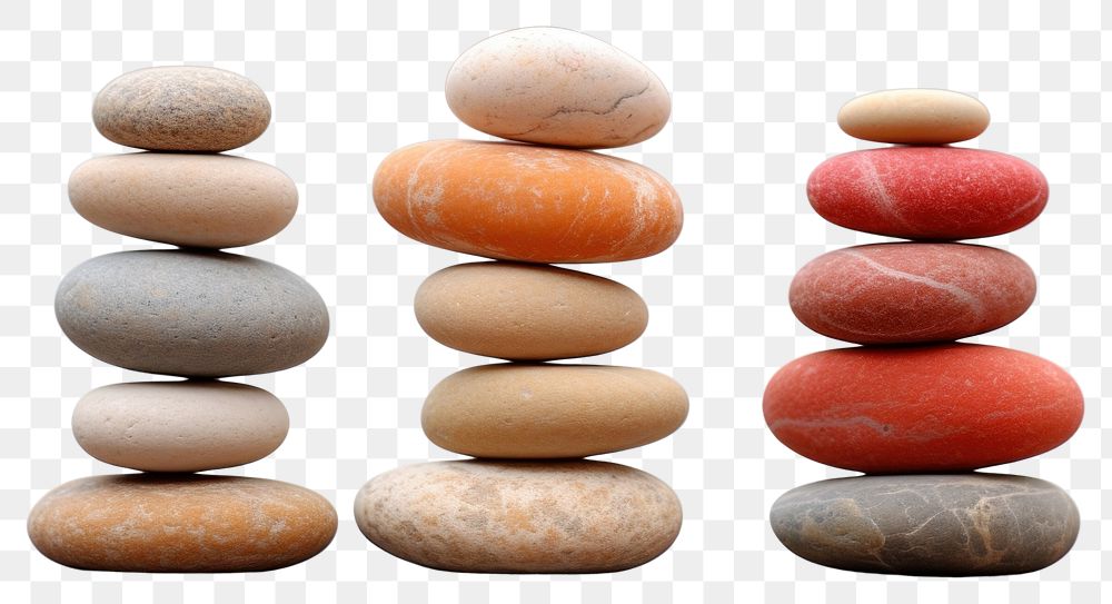 PNG Pebble pill rock arrangement. 