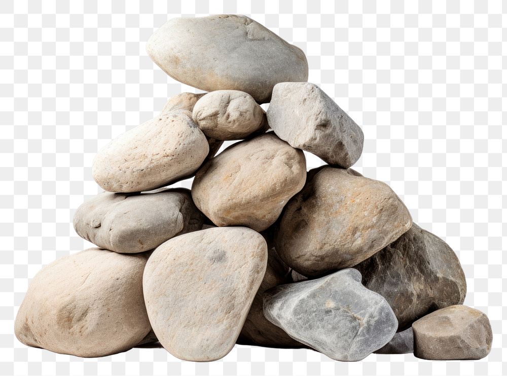 PNG Rock pebble zen-like boulder. AI generated Image by rawpixel.