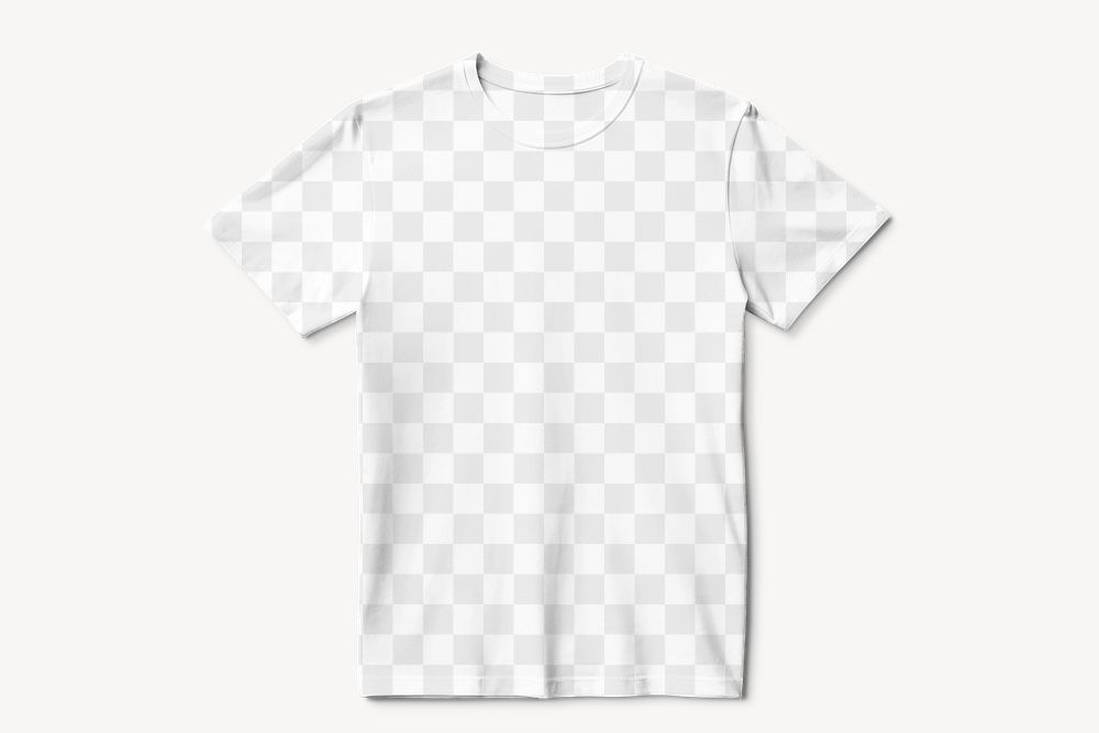 T-shirt png transparent mockup, casual fashion