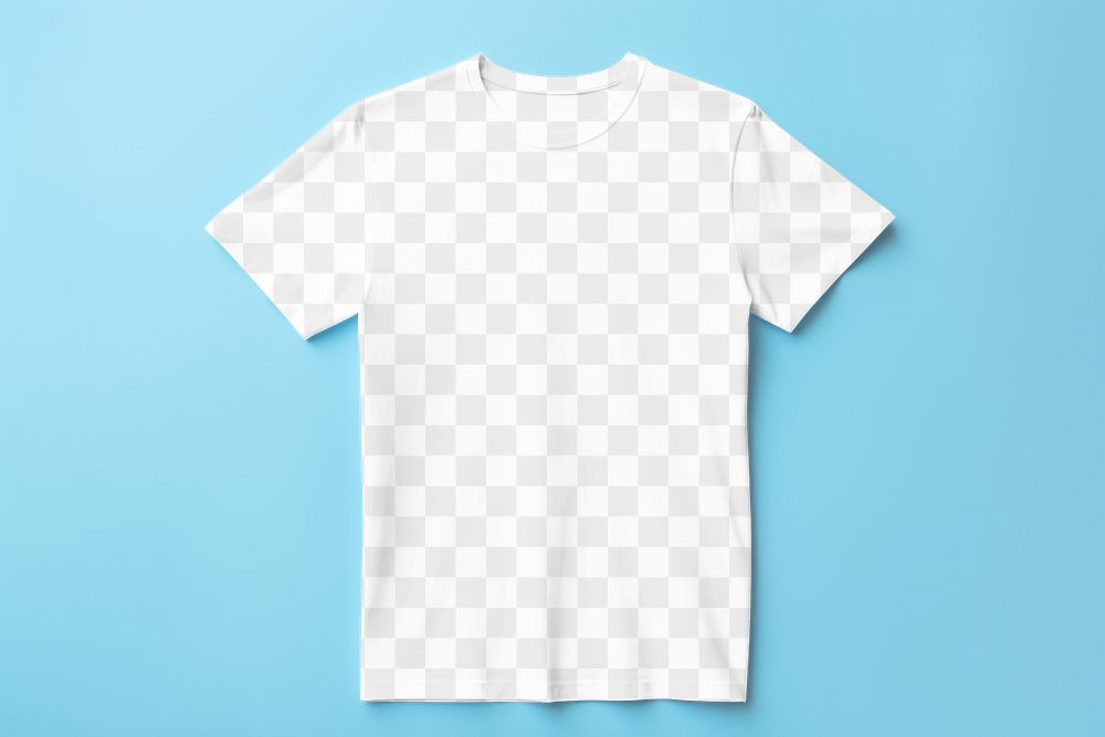 T-shirt png transparent mockup, casual fashion