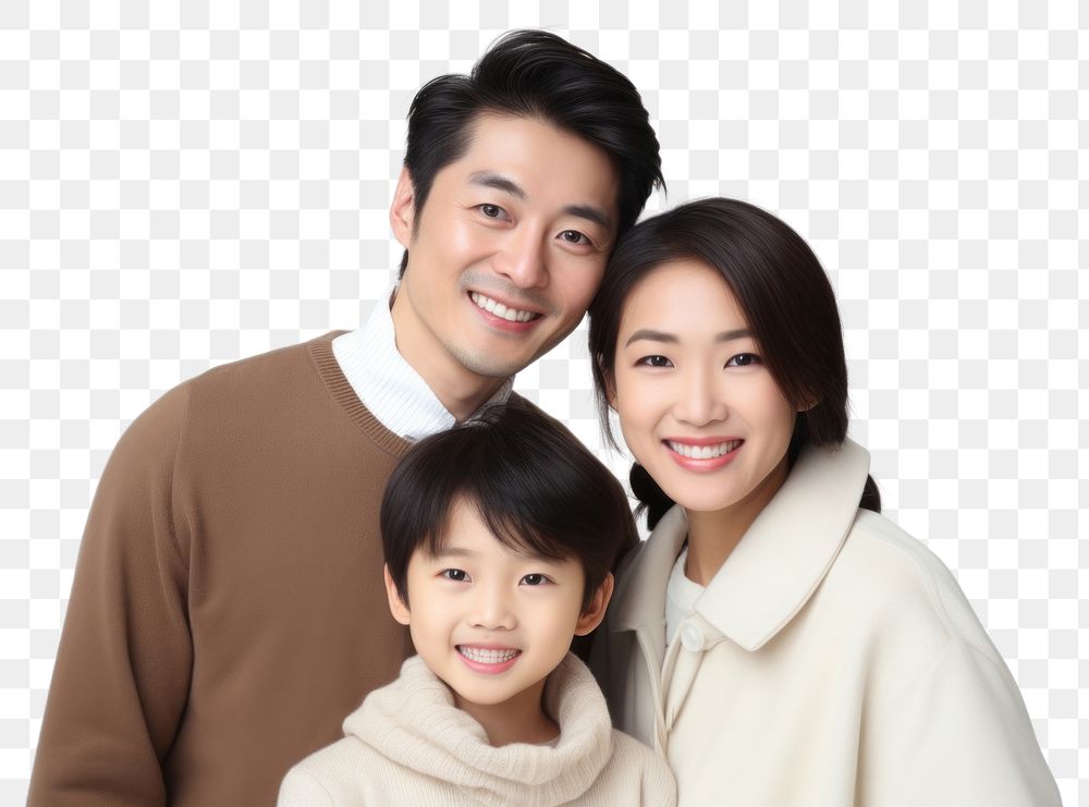 PNG Family adult togetherness affectionate.