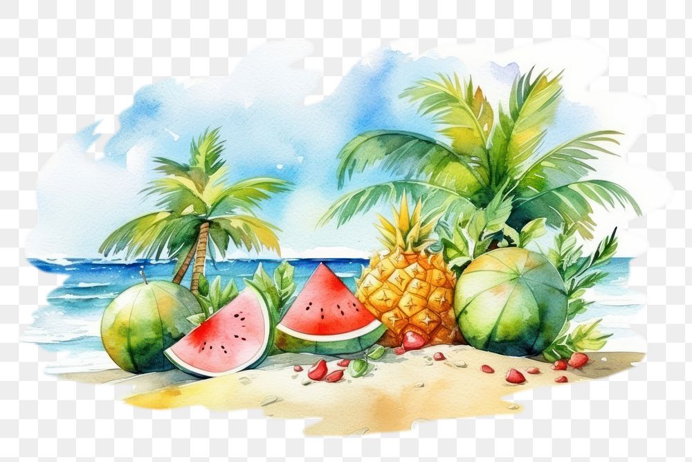 PNG Pineapple outdoors summer nature. AI generated Image by rawpixel.
