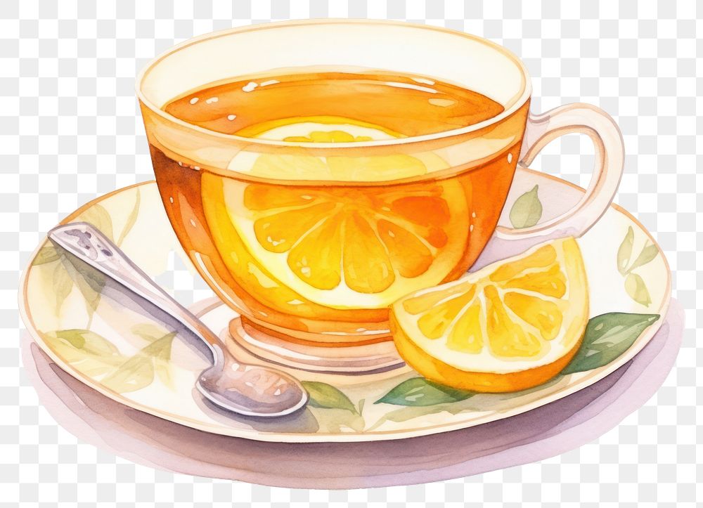 PNG Cup tea saucer drink. AI generated Image by rawpixel.
