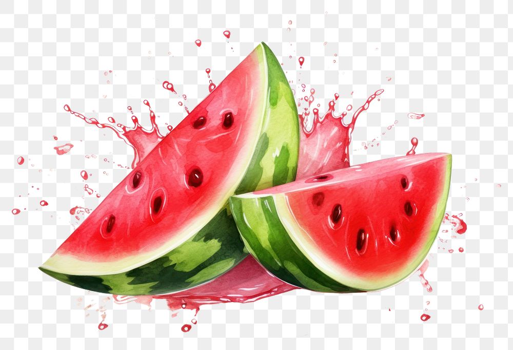 PNG Watermelon fruit plant food. AI generated Image by rawpixel.