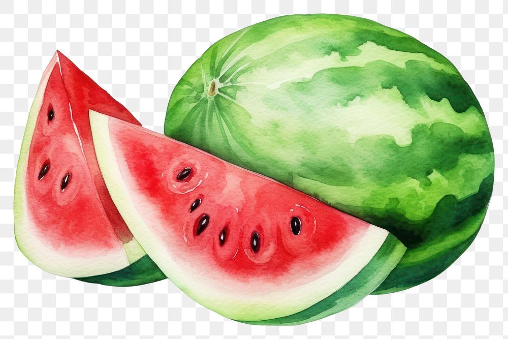 PNG Watermelon fruit plant food. 