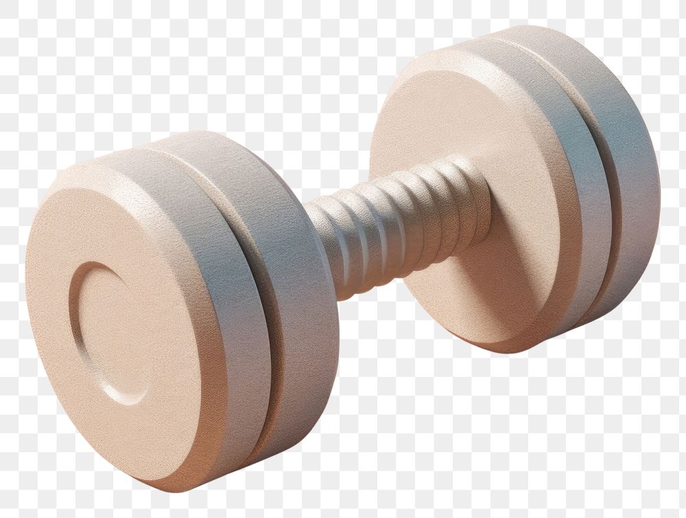PNG  Dumbbell sports exercising strength. AI generated Image by rawpixel.
