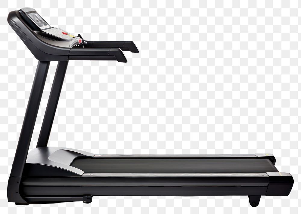 PNG Treadmill sports technology exercising. AI generated Image by rawpixel.