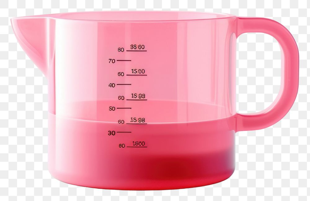 PNG Cup transparent background measuring cup thermometer. AI generated Image by rawpixel.