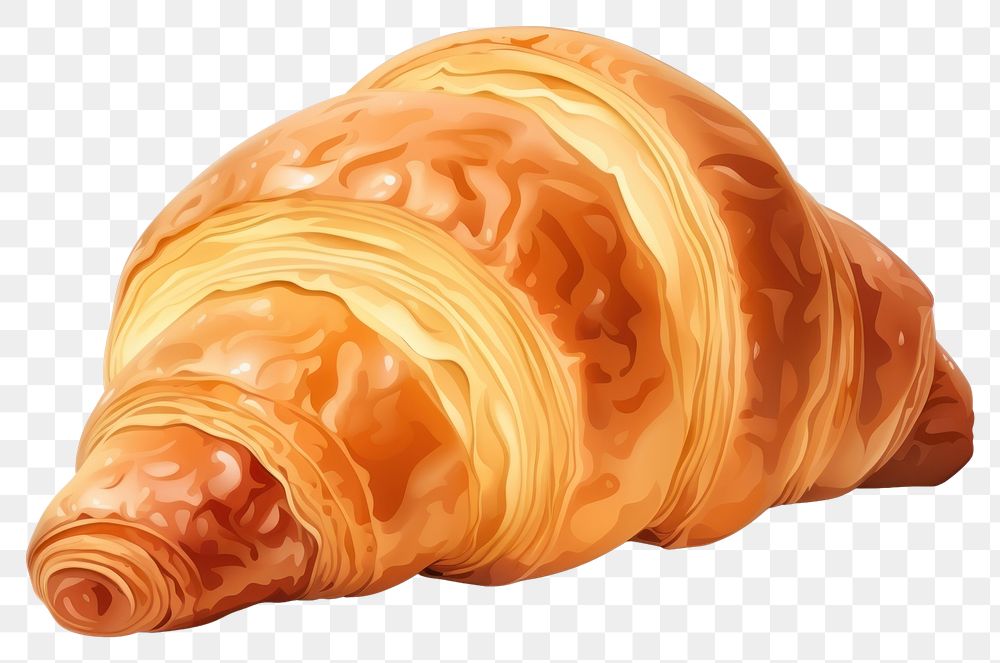 PNG Croissant food viennoiserie freshness. AI generated Image by rawpixel.