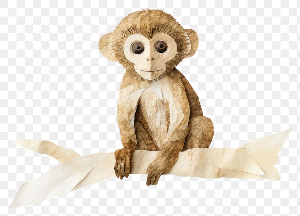 PNG Monkey wildlife mammal animal. AI generated Image by rawpixel.