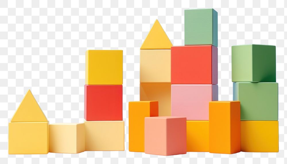PNG Toy building block construction transparent background