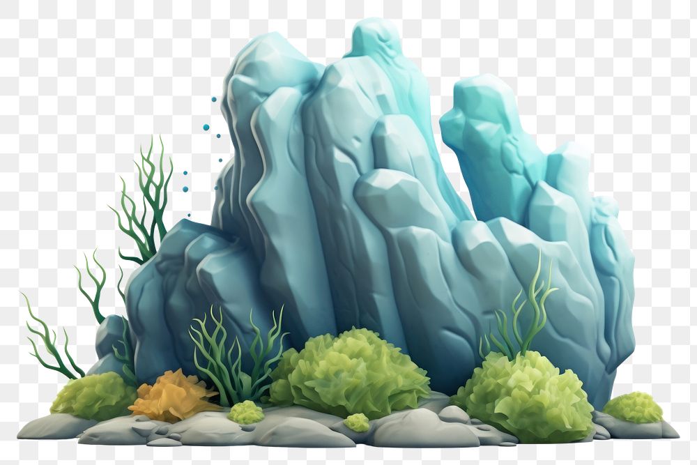 PNG  Sea outdoors cartoon nature. AI generated Image by rawpixel.