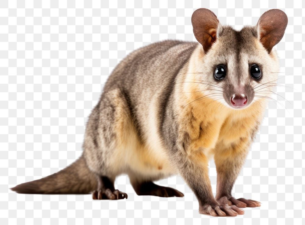 PNG Wildlife animal mammal possum. AI generated Image by rawpixel.